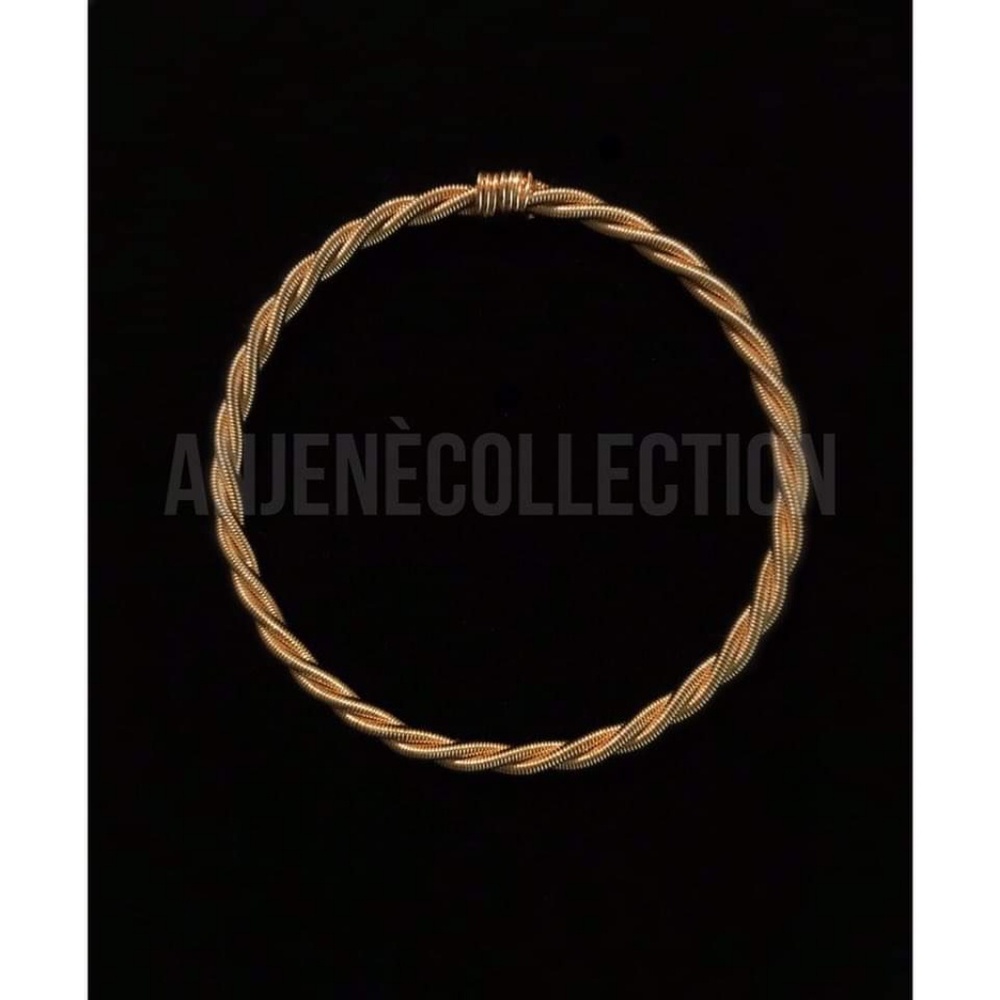Gold Twist Bracelet
